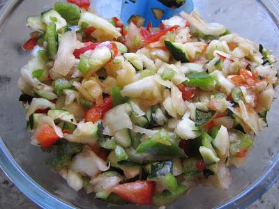 Pastelitos de coca de verduras