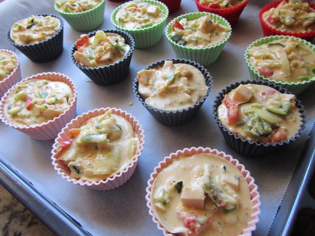 Pastelitos de coca de verduras