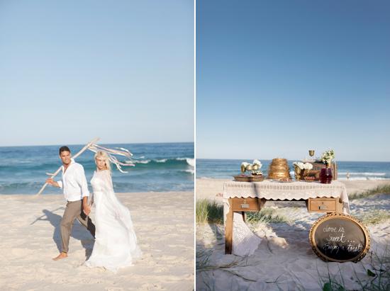 Bodas de hoy... ¡Un shooting espectacular en una playa de ensueño!