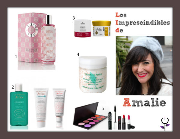 Los productos cosméticos favoritos de Amalie