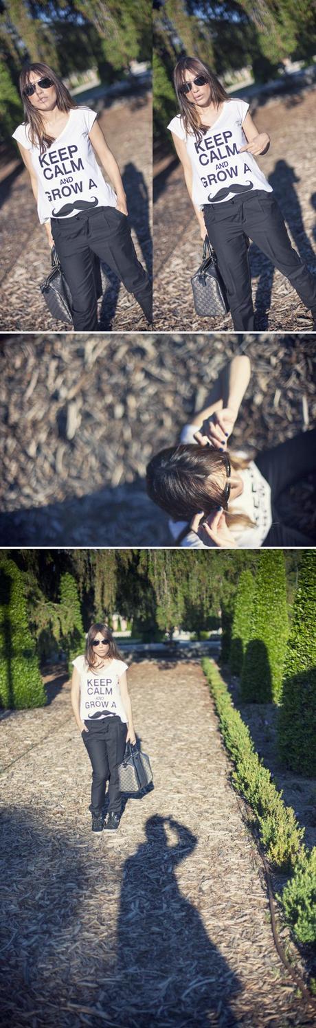 keep calm and grow a moustache ‿‿