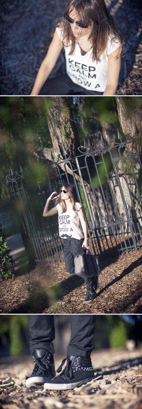 keep calm and grow a moustache ‿‿