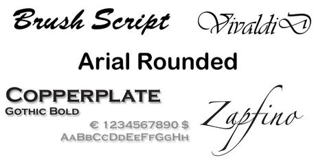 Tipografias de letra no recomendables para tu marca personal. Esmeralda Diaz-Aroca