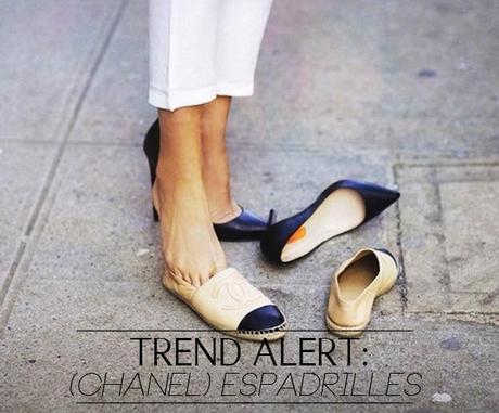 Trend alert: (Chanel) espadrilles