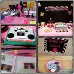 Fiesta años 80 -Singular Day- Mesas temáticas