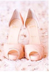 Zapatos novia rosa palo