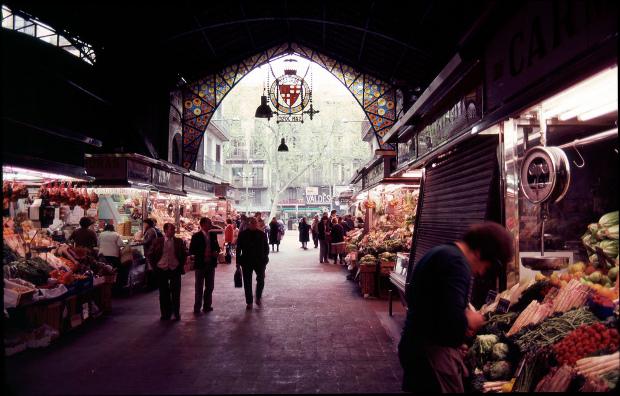 Sant Josep - La Boqueria, Barcelona - Foto por fossilmike en Flickr - clic para ver original