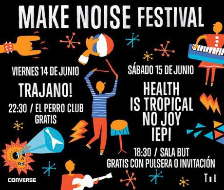 Horarios Make Noise Festival: Is Tropical, HEALTH y más