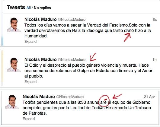 LA ORTOGRAFÍA DE NICOLÁS MADURO DE VENEZUELA