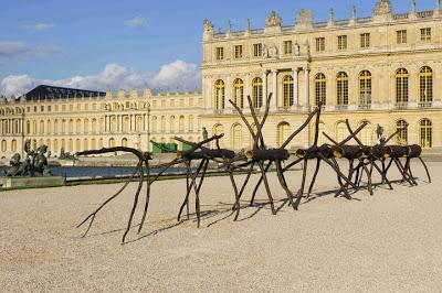 Extraños árboles en Versalles