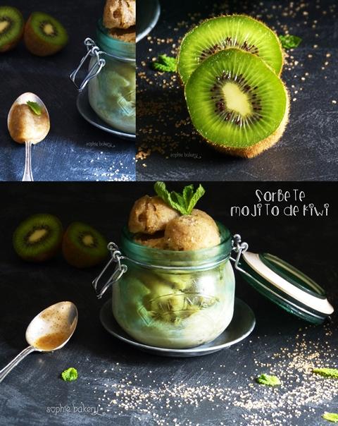 SORBETE MOJITO DE KIWI