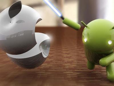 iOS 7 versus Android 4. Apple defrauda