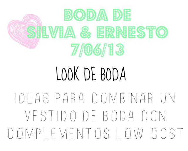 IDEAS PARA COMBINAR UN VESTIDO DE BODA CON COMPLEMENTOS LOW COST