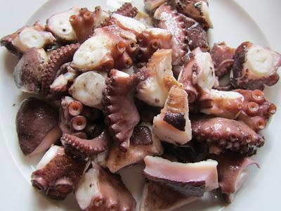 Pulpo al ajillo