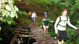 Trail en las fragas altas del Eume Trail en las fragas altas del Eume