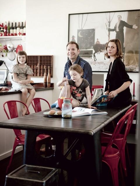 Un piso familiar y ecléctico en el centro de Londres