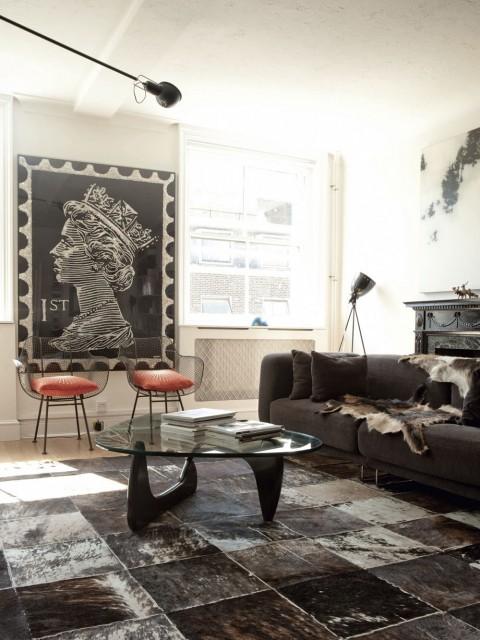 Un piso familiar y ecléctico en el centro de Londres