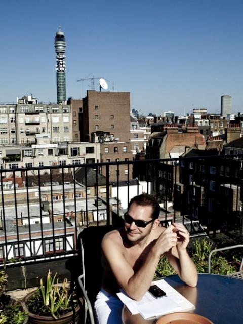 Un piso familiar y ecléctico en el centro de Londres