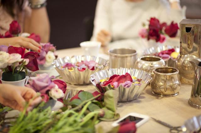 'Taller de flores comestibles' gracias a Von Strüdel