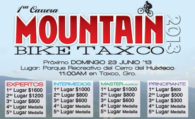 1er. Carrera Mountain Bike Taxco 2013