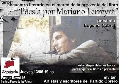 POESÍA POR MARIANO FERREYRA: UNA BANDERA DE POESÍA.