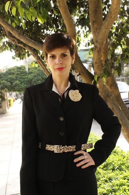 Mis looks - Sastre negro y sus accesorios