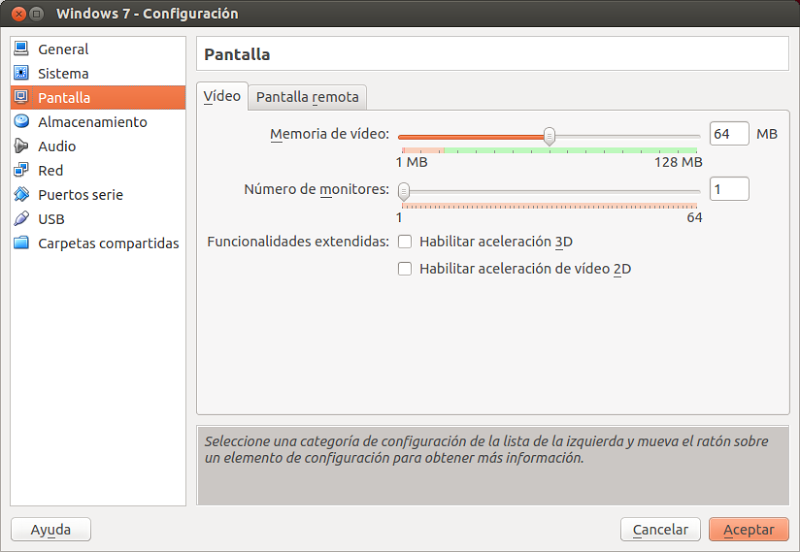 Iniciar partición existente de Windows 7 bajo Ubuntu con VirtualBox