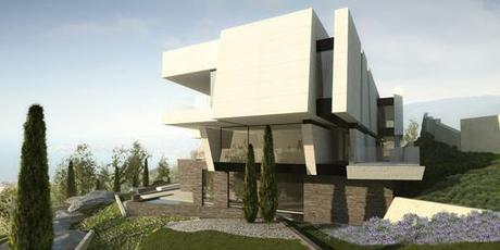 A-cero Projects A-cero presenta una propuesta de paisajismo para la vivienda diseñada en Líbano