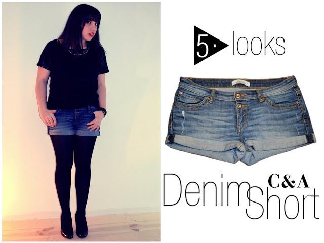 1 Denim Short - 5 Looks