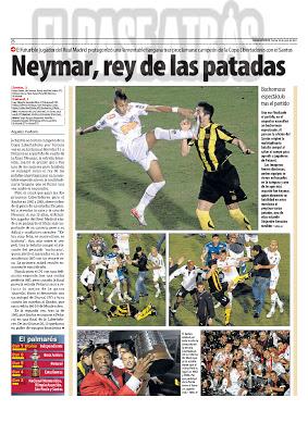 Neymar, de rey de las patadas, a rey de las portadas