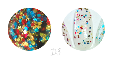 Review: Mis esmaltes de glitter low cost. Review: Mis esmaltes de glitter low cost.