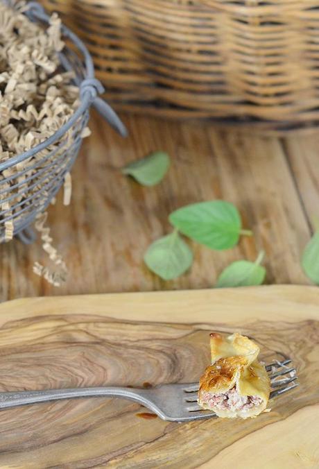 Pasta Wonton fusión de ibéricos y queso azul, para el #diadelapastafrescarellena