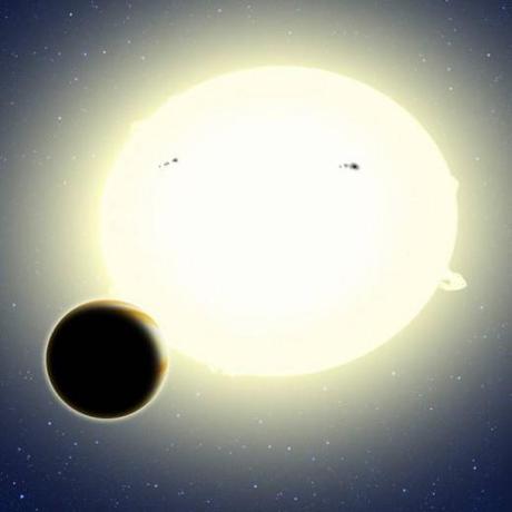 Detectar planetas de otros sistemas solares mediante la Teoría de la Relatividad de Einstein