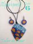 Conjunto Pendientes y collar El Taller de Anur