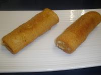 Flamenquines de jamón y queso con pan de molde