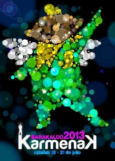 Cartel 24. Concurso Carteles de Fiestas de Barakaldo 2013