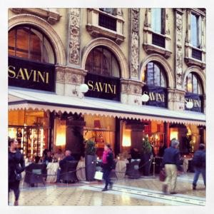 Restaurante de lujo Savini