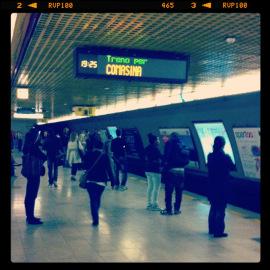 Andén de Metro Milán