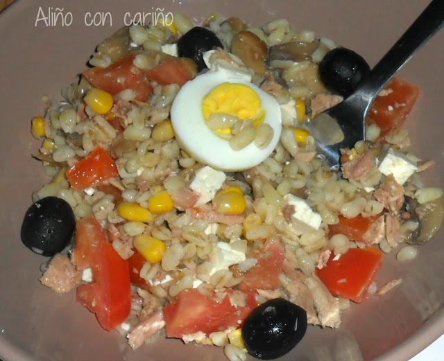 ENSALADA DE TRIGO TIERNO