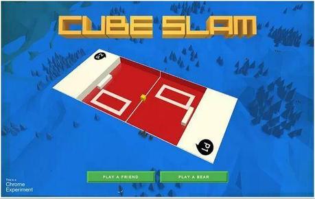 Juega Cube Slam cara a cara con tus amigos con este videojuego de Google cube-slam-home
