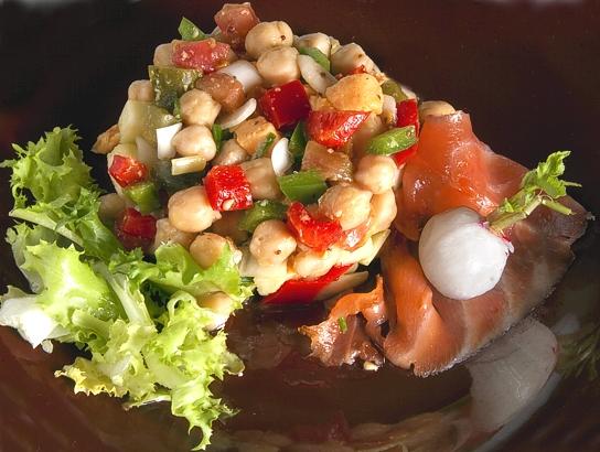 Ensalada de garbanzos