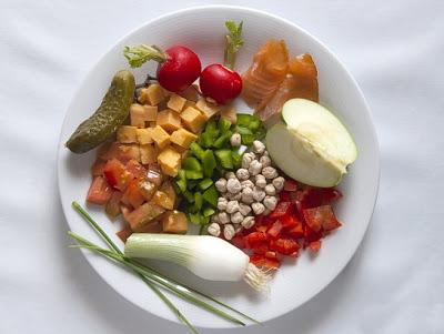 Ensalada de garbanzos