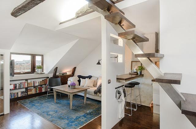 DECORACIÓN_ UN DUPLEX EN BÉLGICA