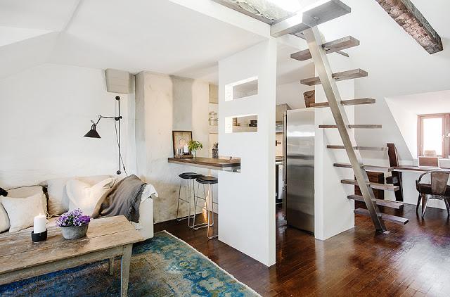 DECORACIÓN_ UN DUPLEX EN BÉLGICA