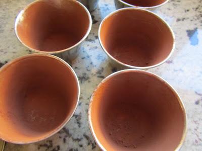 Coulant a los 4 chocolates (Volcanes de chocolate)