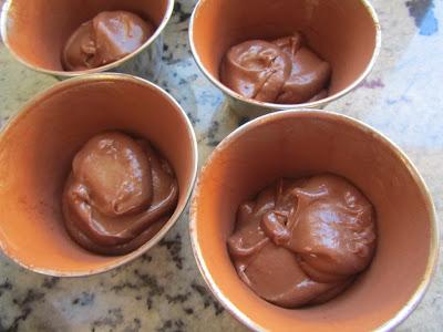 Coulant a los 4 chocolates (Volcanes de chocolate)