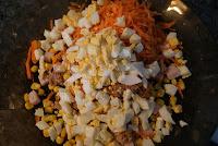 Ensalada de Caracolas con Salsa Bechamel al Queso