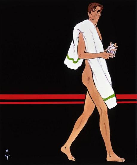 nuncalosabre.René Gruau - Portraits of Men