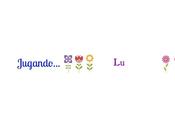 Jugando flores