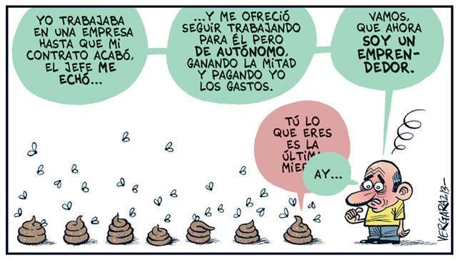 Sustituyendo asalariados por autónmos